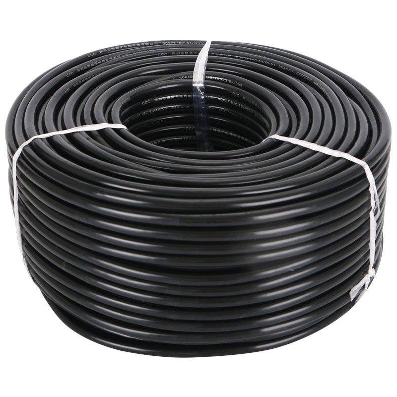 防冻电线电缆线户外2芯防水软线x国标二芯4 2.5 6平方护套线电源