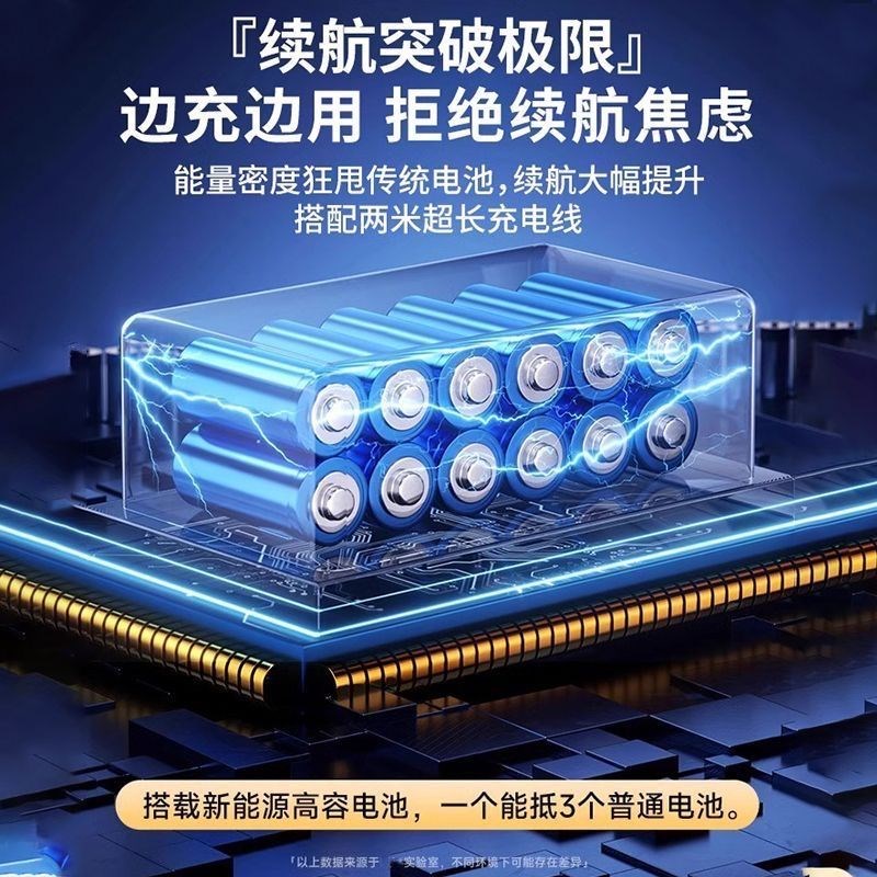 S遥控小风扇学生宿舍夜灯静音大风力充电O吊扇露营办公桌面台扇