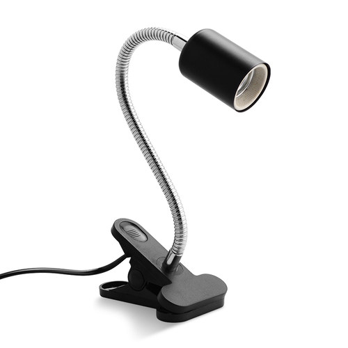 爬虫爬宠陶瓷加h热灯架罩VA灯V乌龟晒台晒背带开关任意弯曲灯架