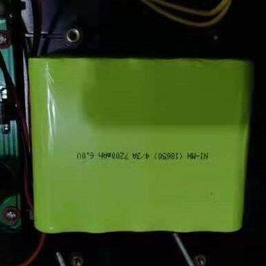 适用上海盾牌OCS遥控电子吊钩秤NI-MH18650 4/3A7200mAh 6.0V电池