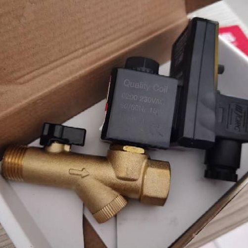 电子排水器连体式MIC-B/220v/230V干燥机一体电磁阀4分/电磁排水