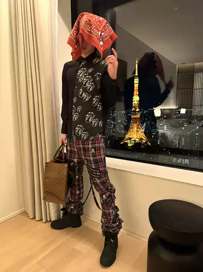 55 Same Style) Comme Des Garçons 2005Ad Rolling Stone Print Patchwork Shirt