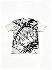 Current) Full Print Version Junya Watanabe Barbed Wire Tee Thorn Wire Short-Sleeve T-Shirt