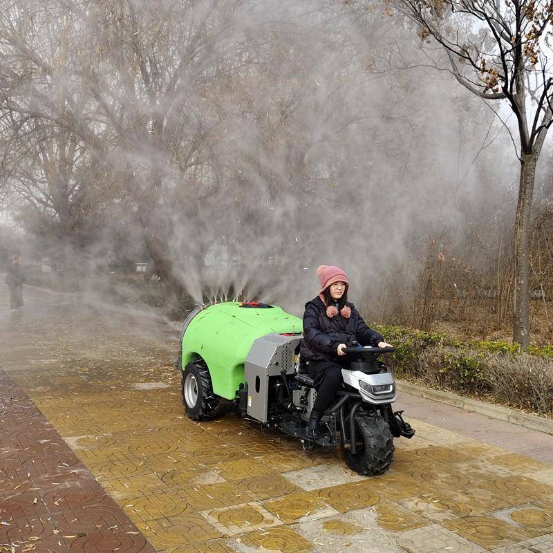 手推式果园打药机农用风送式果树杀虫打药喷雾器自走式打药机