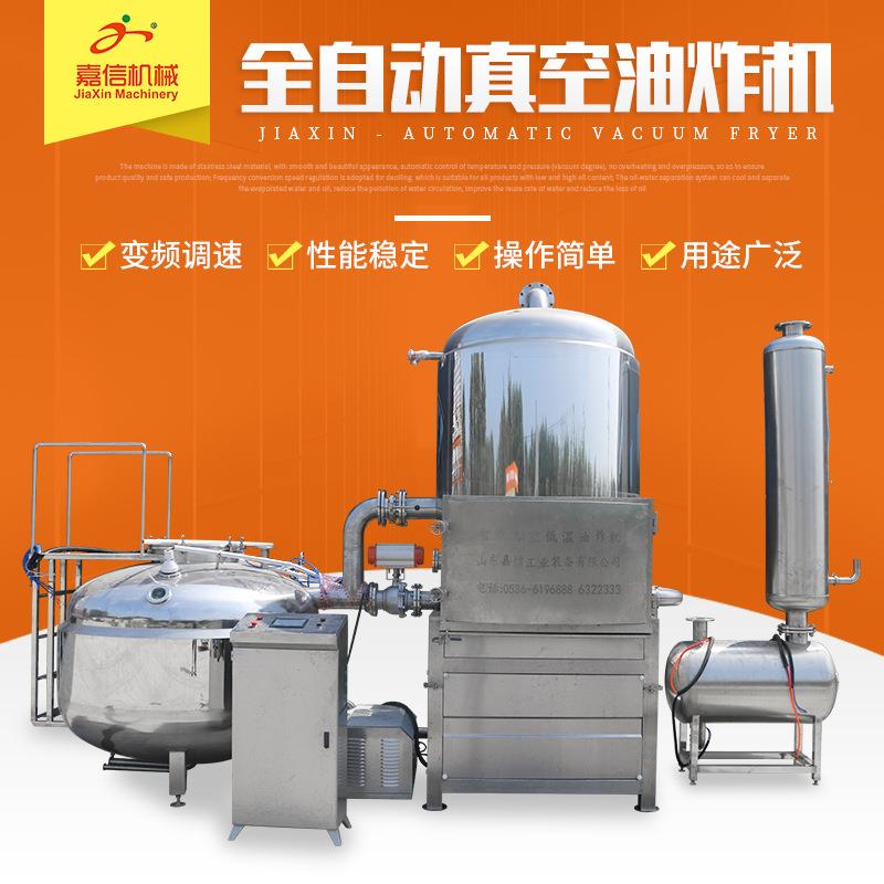 薯条真空油炸设备全自动果蔬脆片真空油炸机秋葵干油炸机