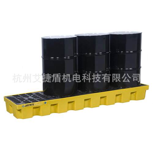 JU3STRITE杰斯瑞特聚乙烯防渗托盘286防漏漏栈板四OOD2桶油桶托盘
