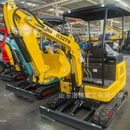 小型挖果141掘机绿化园家用室内碎农用破挖机履带式小工程微型挖