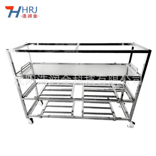 太平间冷层室用三尸体存放架 MortruaHRJ-Z60r ystoage rack 尸体