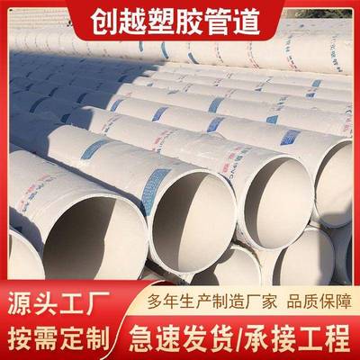 PVC排水管雨水下水管子110pvc塑料水管厂家雨污排水管现货