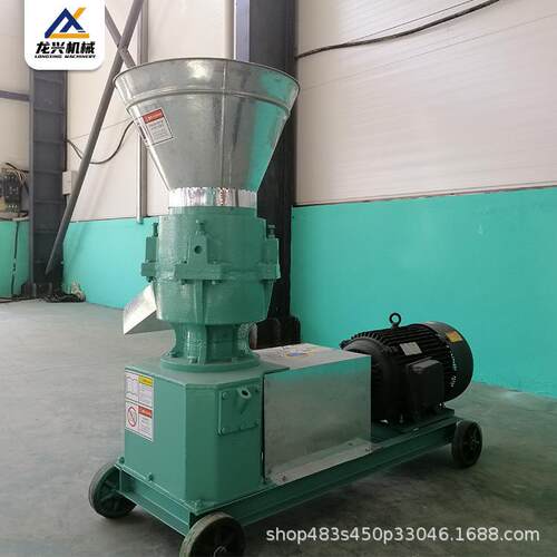 直连小型饲料颗粒机猪羊精饲料造粒机家庭农场养殖适用