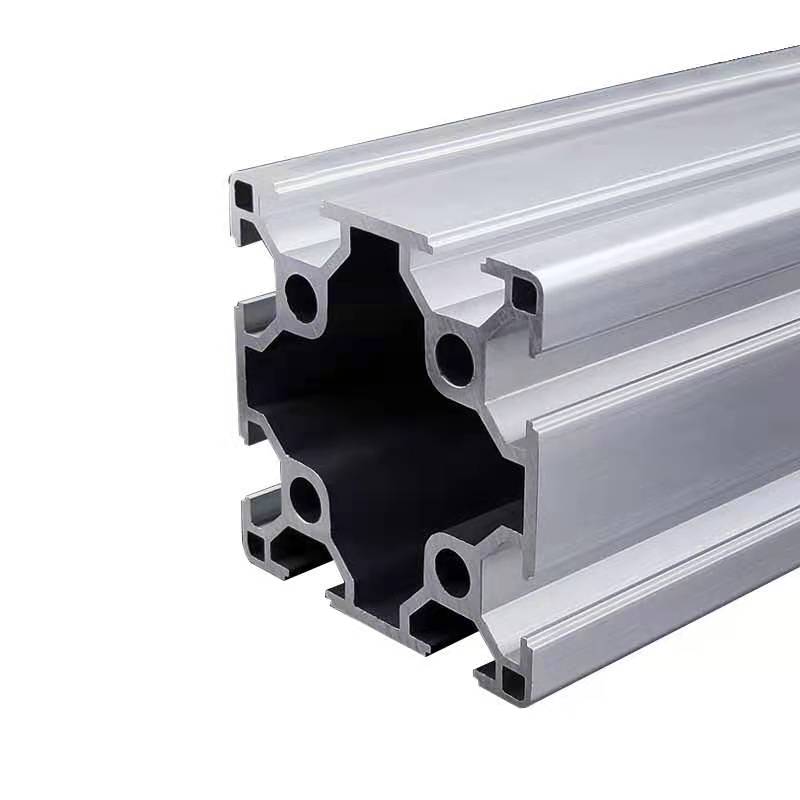 工业铝型材欧标6060双槽铝合金框架DIY加工组装铝材配件重型花管
