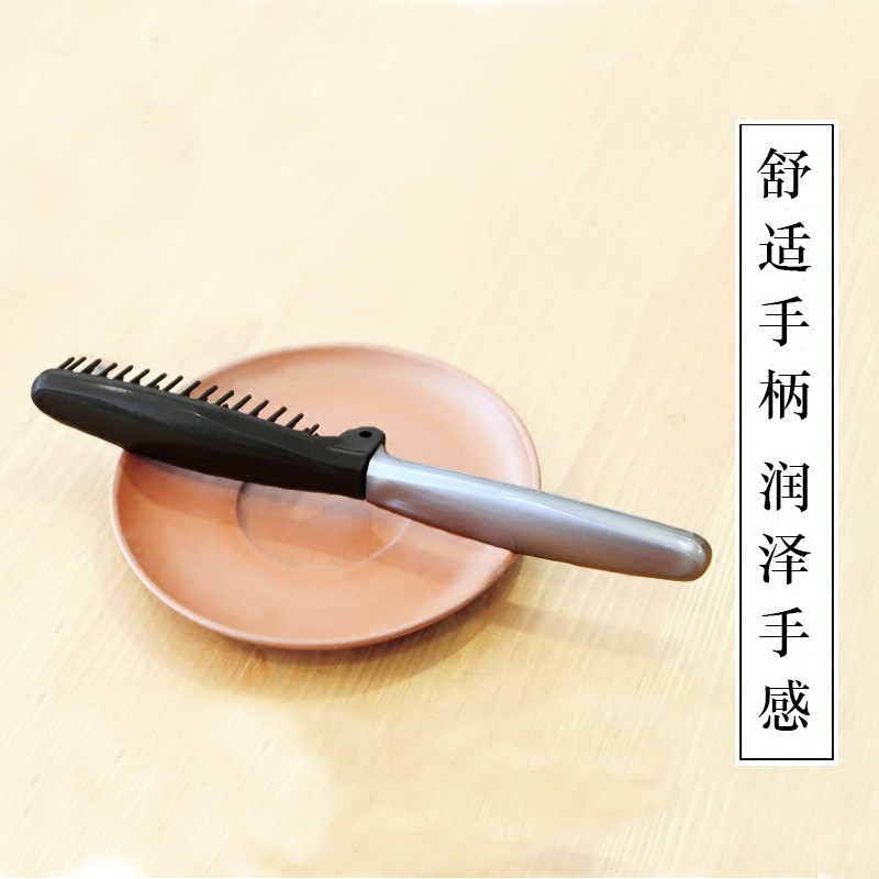 非一次性黑色便携折叠梳梳子五星酒店用品精品民宿防静电宾馆