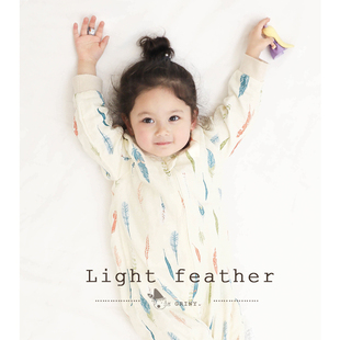 Griny婴儿睡袋春秋薄款宝宝纱布睡袋秋冬四季通用款空调房防踢被