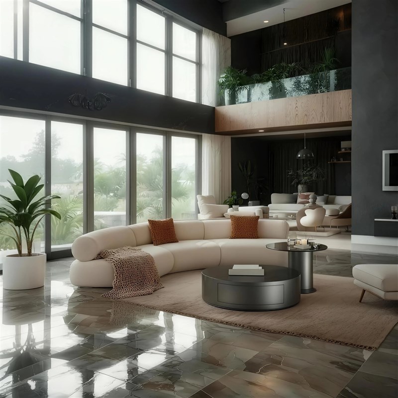 半圆弧形异形沙发别墅民宿办公室样品屋展示中心酒店大堂商务休息