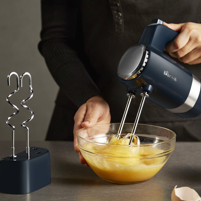 小熊打蛋器电动家用自动小型烘焙蛋糕打蛋机和面奶油打发器搅拌器