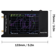 NanoVNA 矢量网络分析仪 天线分析仪 短波 MF HF VHF UHF 天分H4