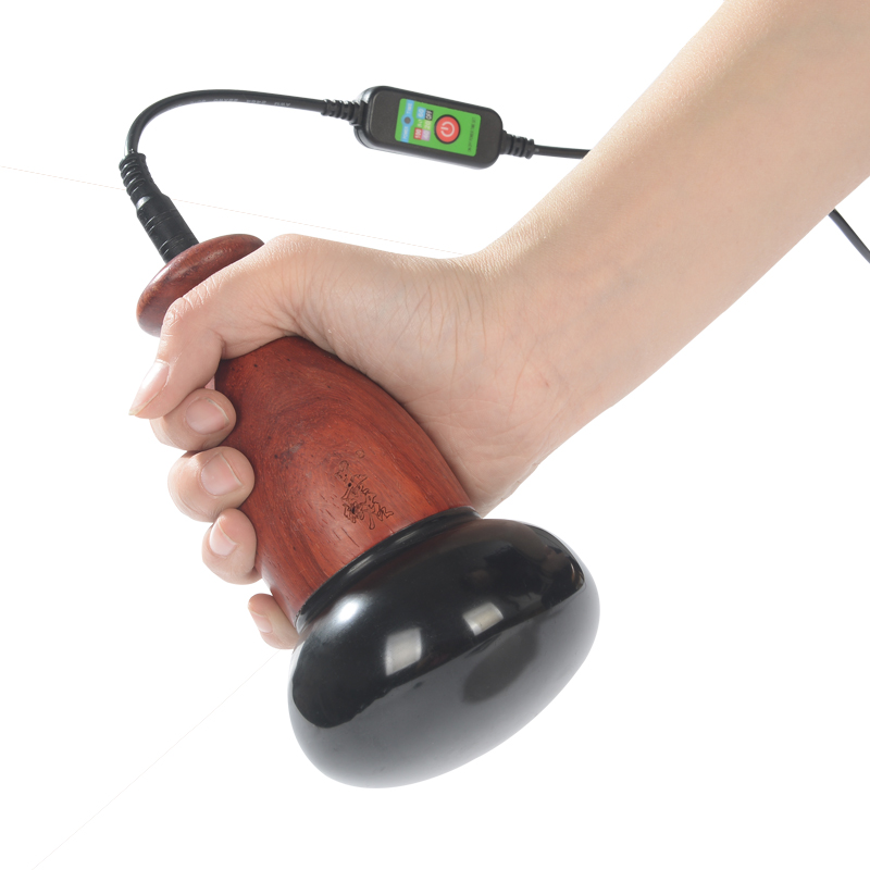 善缘居砭石温灸仪电热按摩器太极球宫暖热敷汉灸器能量石扶通罐阳