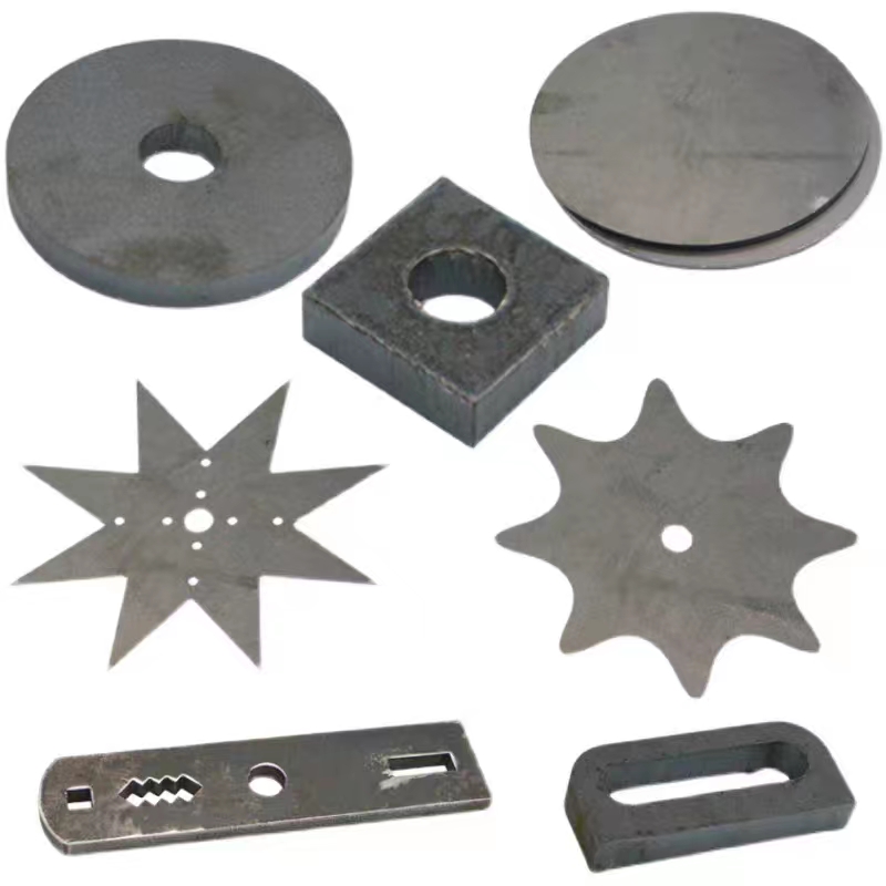 NM400高强度nm500耐磨板65锰钢中厚mn13弹簧钢板激光切割异形加工