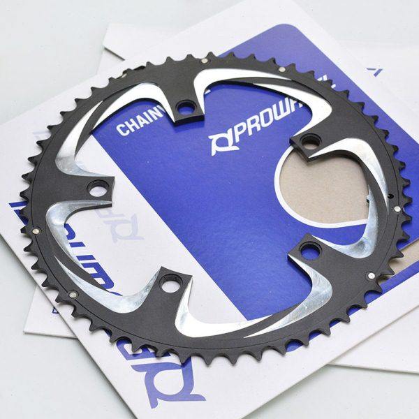 浩盟公路车牙盘齿片修补件53t39T折叠车改装10s11速5孔BCD130大盘