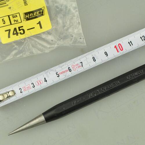 德国HAZET 745-1 745-2 745-3 锥形平头冲 样冲  钳工 钣金工具