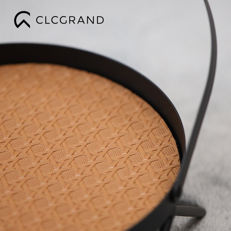 轻奢高级感家用桌面玄关装饰品收纳摆件客厅茶几香薰钥匙托盘