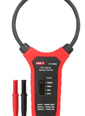 优利德UT-CS09A/UT-CS09C柔性3000A交流电流传感器钳形探头互感器