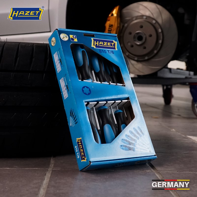 包邮哈蔡特HAZET德国进口TORX星型螺丝刀套装汽修螺丝批套装6件套