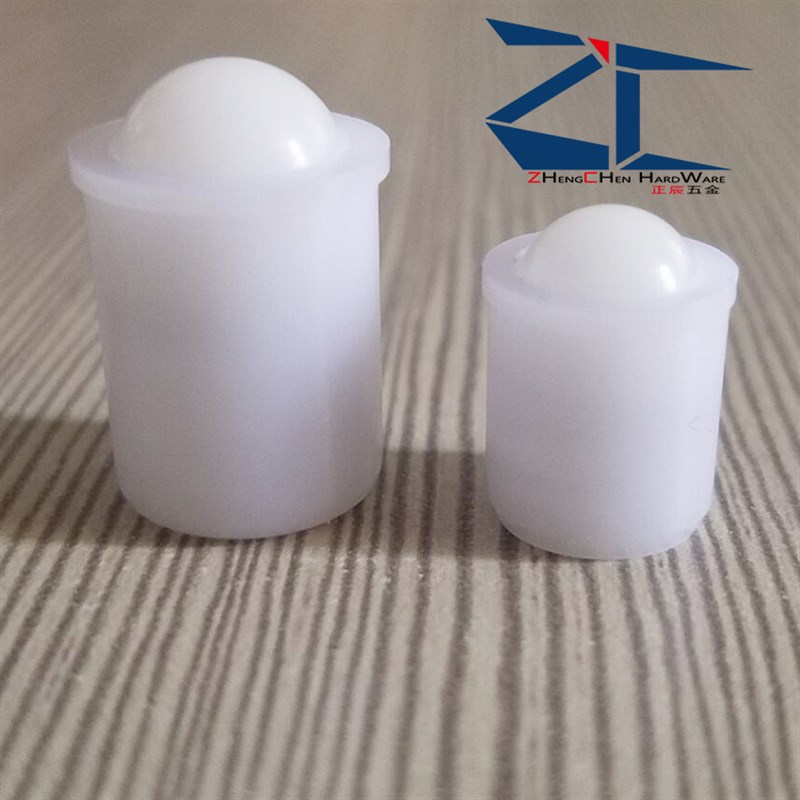 全塑料PFPPN3/4/5/6/8/10/12压入式球头柱塞台阶波珠定位珠轻载型