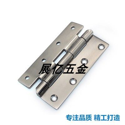 机械设备常用铰链304不锈钢加厚重型工业承重合页折叠活页HT3136