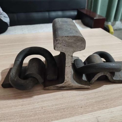 行车轨道压板铁路挡板 铁路轨道挡板E型弹条A型B型弹条配套垫片