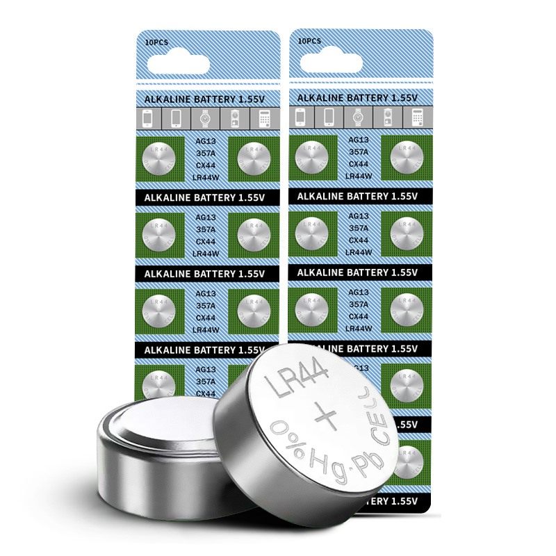 淘新惠LR44纽扣电池电子AG13 A76玩具LR44W遥控器357A钮扣式L1154