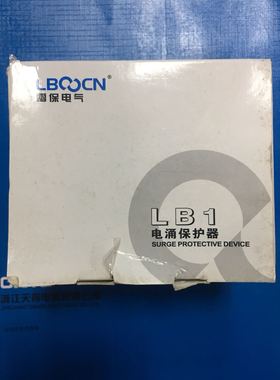 浪涌保护器电涌保护器防雷器避雷器LB1-100 40KA 2P 4P雷保电器