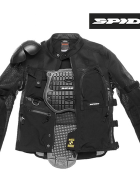 SPIDI MULTITECH ARMOR EVO T187摩托车骑行服防摔网眼夹克男春夏