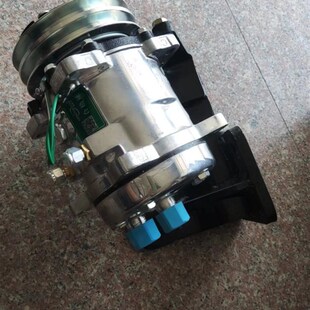 新源轮式 空调压缩机机5H11通用24V压缩机w 挖掘机B75新款