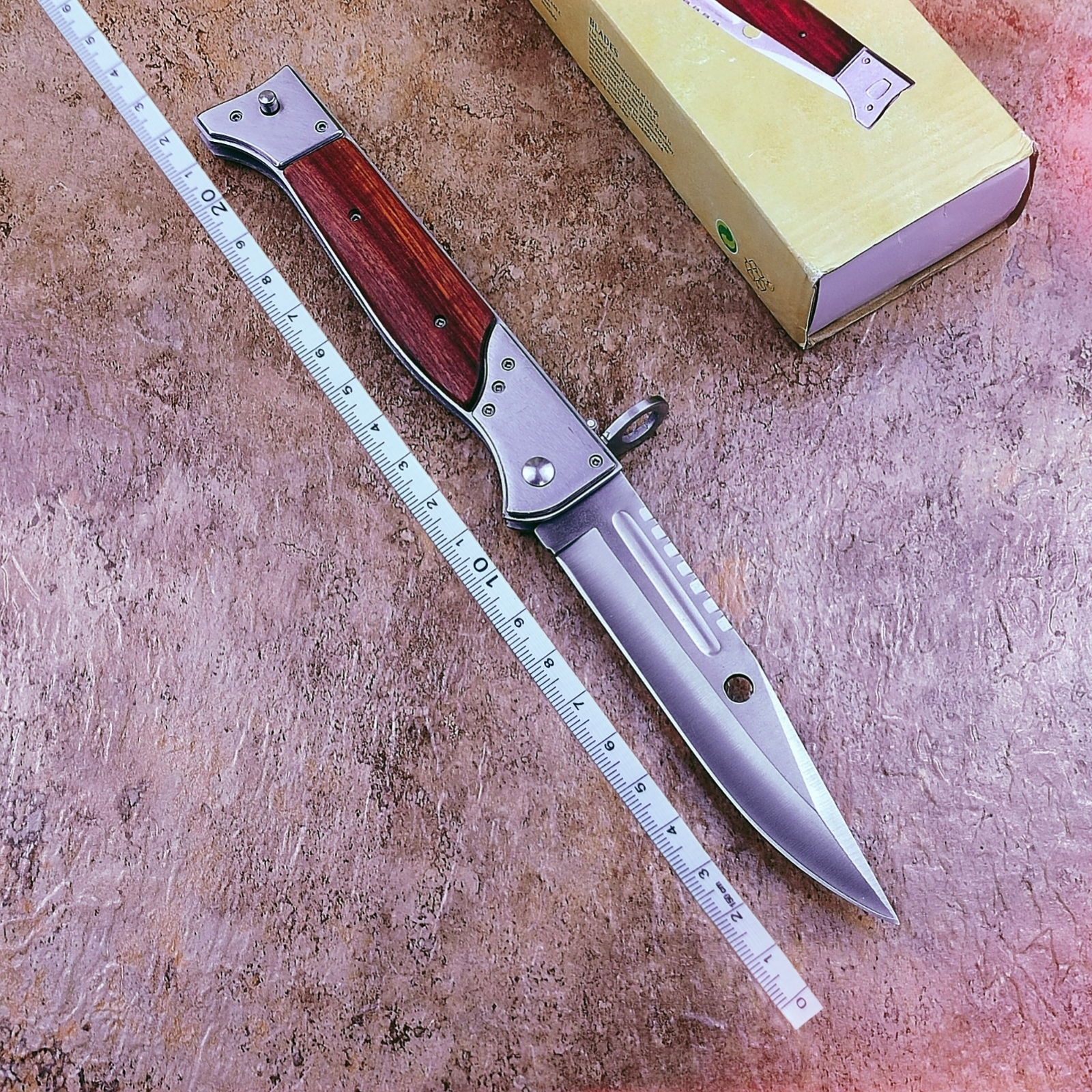 Ak刀具防身冷兵器户外开山路进口生存开刃水果刀家用削皮刀47求生