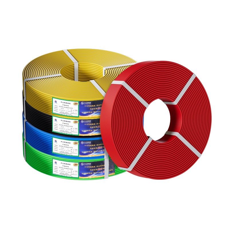 中大元通国标电线家装多股铜芯软线BVR1.5/2.5/4/6平方 10米散剪