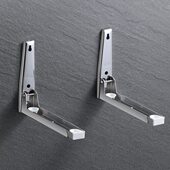 304不锈钢微波炉置物架子壁挂式 可伸缩烤箱架支架架子吊架收纳架