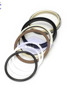 适用于PC200-6挖机6D102大机头大中臂液压油缸活塞油封密封修理包