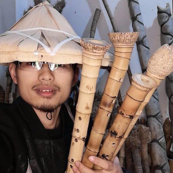 南音洞箫 福建南音乐器传统洞箫 六孔V口十目九节 福建南箫手工箫