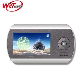 WRT/慧锐通智能楼宇可视对讲4.3寸彩色室内分机A6S-801ZCD8S43