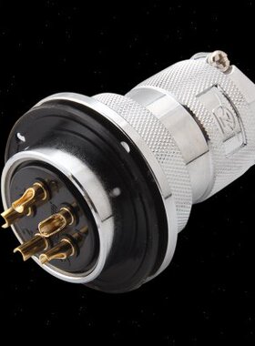GX40-5P 航空插头 40M-5E 40M-5A 5芯 插头 连接器