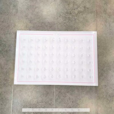 新款隐形眼镜展示盒 格子美瞳镜片展示盒 隐形眼镜摆放展示架