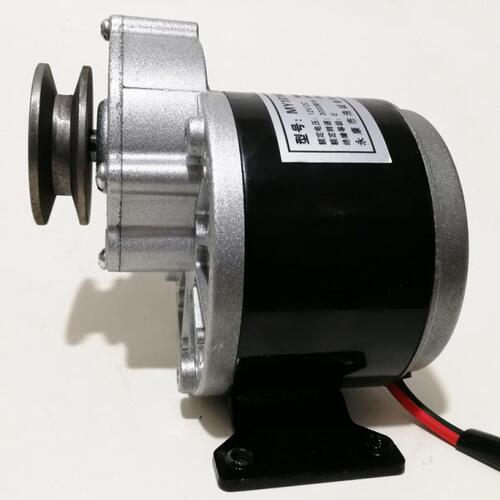 12V250W有刷A形皮带轮减速电机 12V250W浩诚(JX)1016Z直流电机