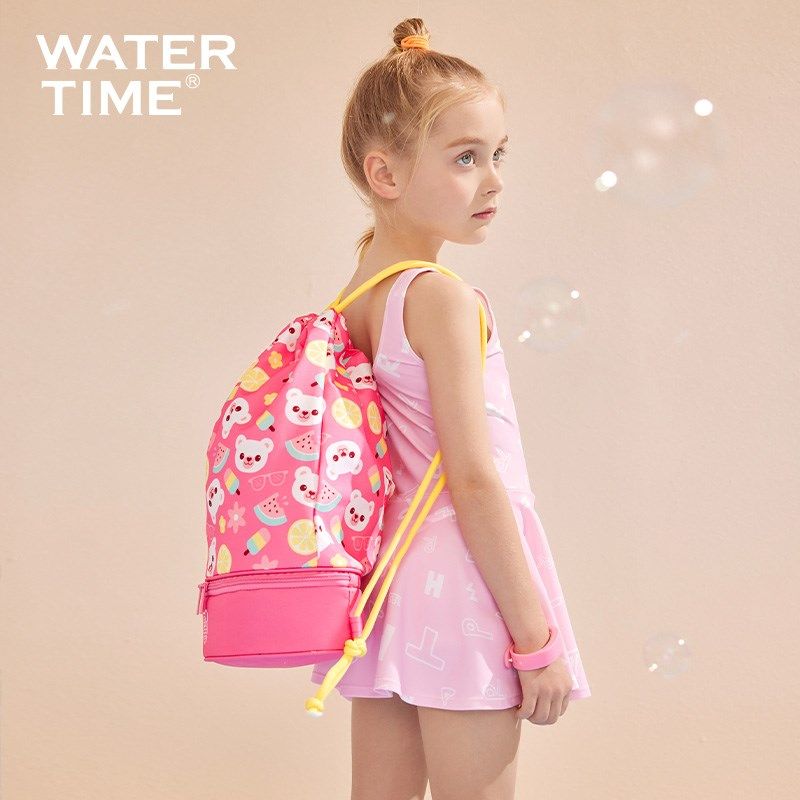 WaterTime 男女儿童游泳包双肩便携收纳包独立鞋仓收纳袋游泳装备