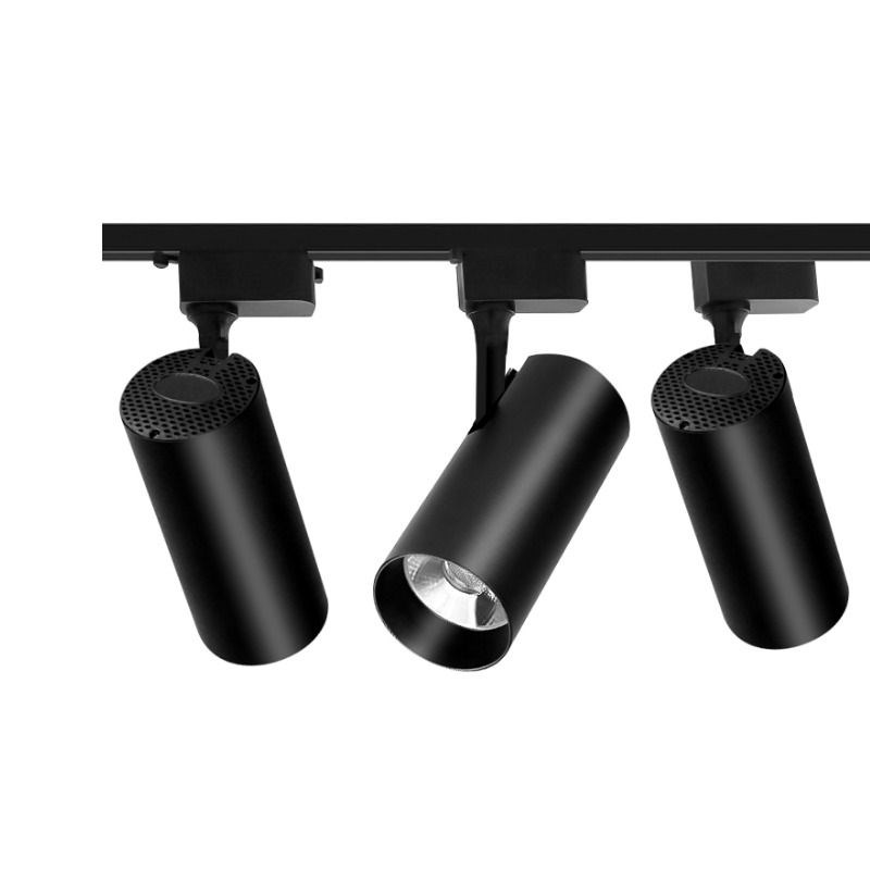 服装店射灯led轨道灯COB商用店铺超亮家用天花背景墙商铺导轨式灯