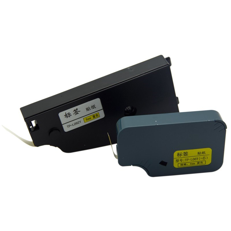 线号机TP60/70/66/86色带TP-R100B/TP-R1002B标签6 9 12黄白