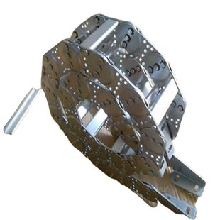 厂家直供TL45.65.75钢制拖链电缆管常用钢铝拖链  桥式钢制拖链