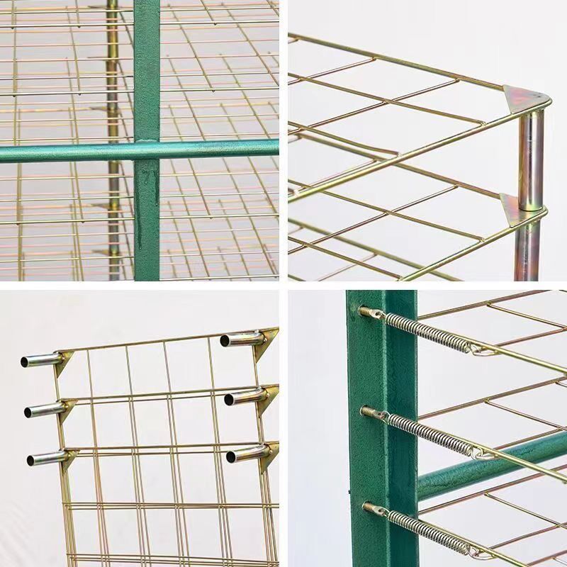 千层架25层50层可定制加密丝印干燥架印刷晾晒折叠放纸PCB置物架