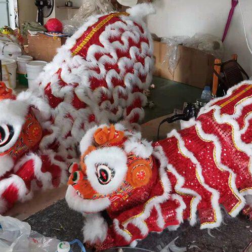 海浪乐器醒狮道具醒狮架子铁质电镀舞狮舞龙架子摆件装饰道具