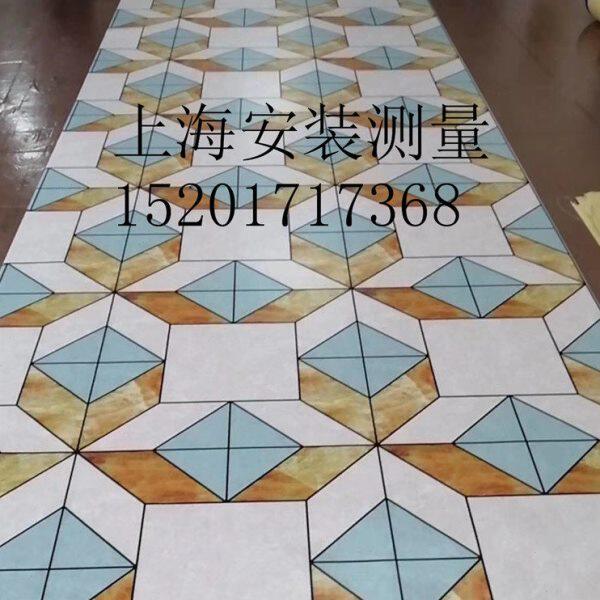 3D定制塑胶地板科技馆俱乐部展会展厅各种图案满铺地面阻燃耐磨